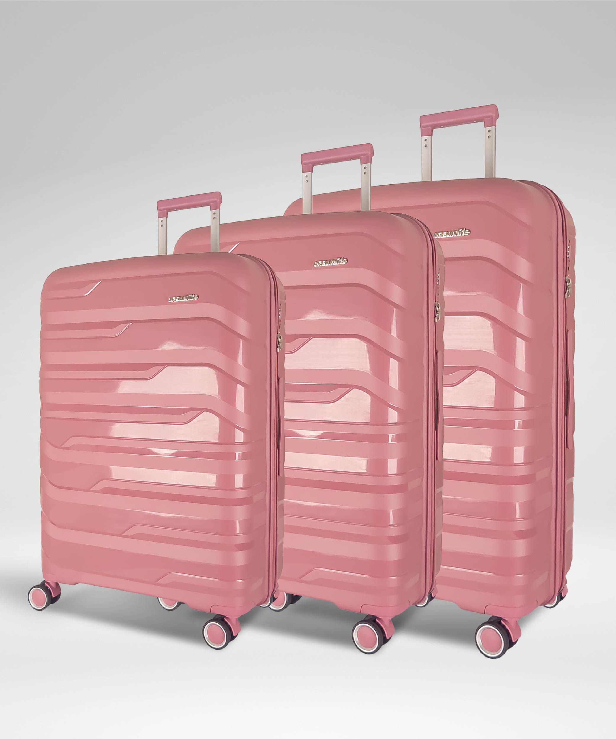 URBANlite Trove 2.0 - 3 in 1 Set (PP Unbreakable) [FREE Shoes Bag + Luggage Tag x 2]