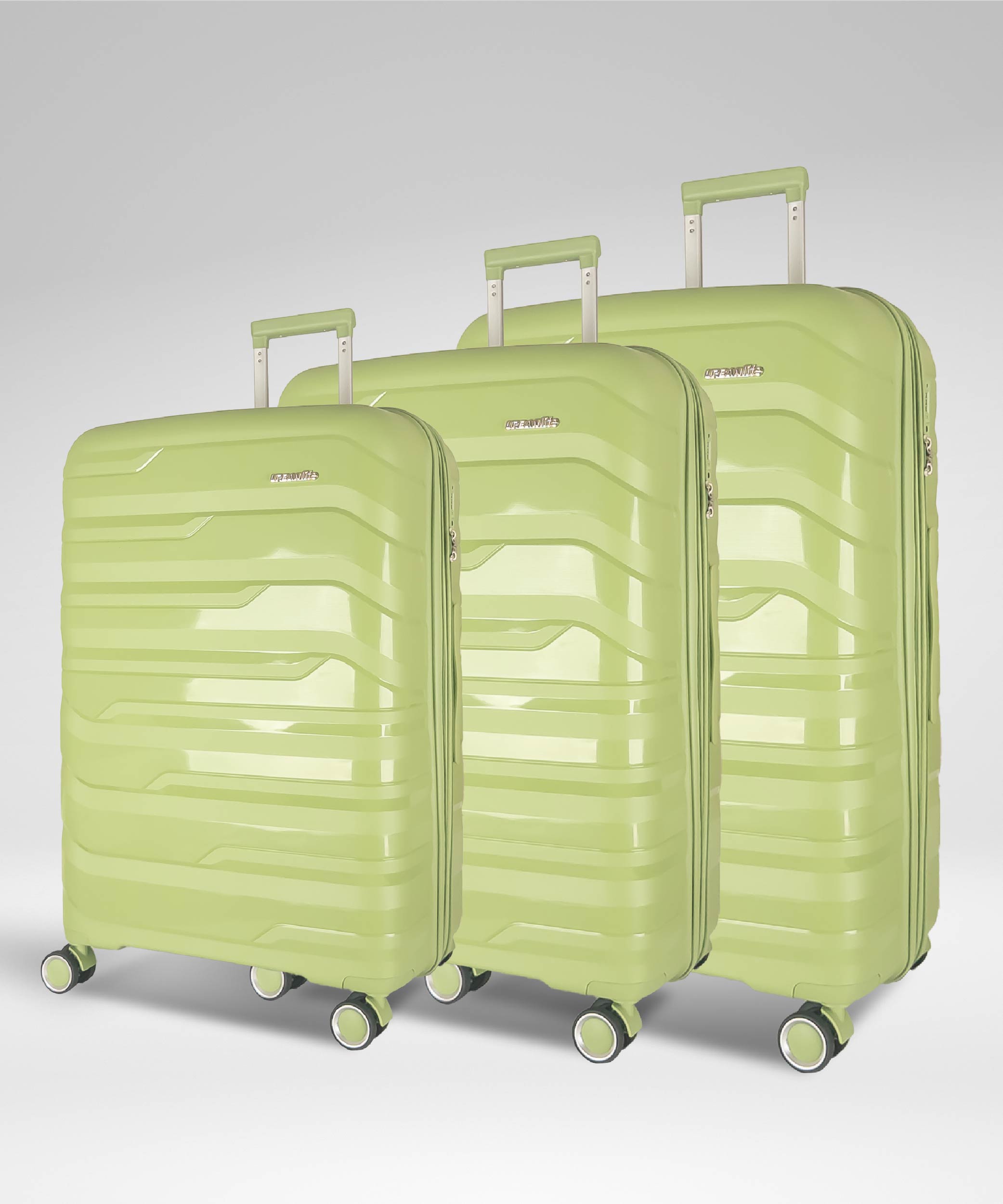 URBANlite Trove 2.0 - 3 in 1 Set (PP Unbreakable) [FREE Shoes Bag + Luggage Tag x 2]