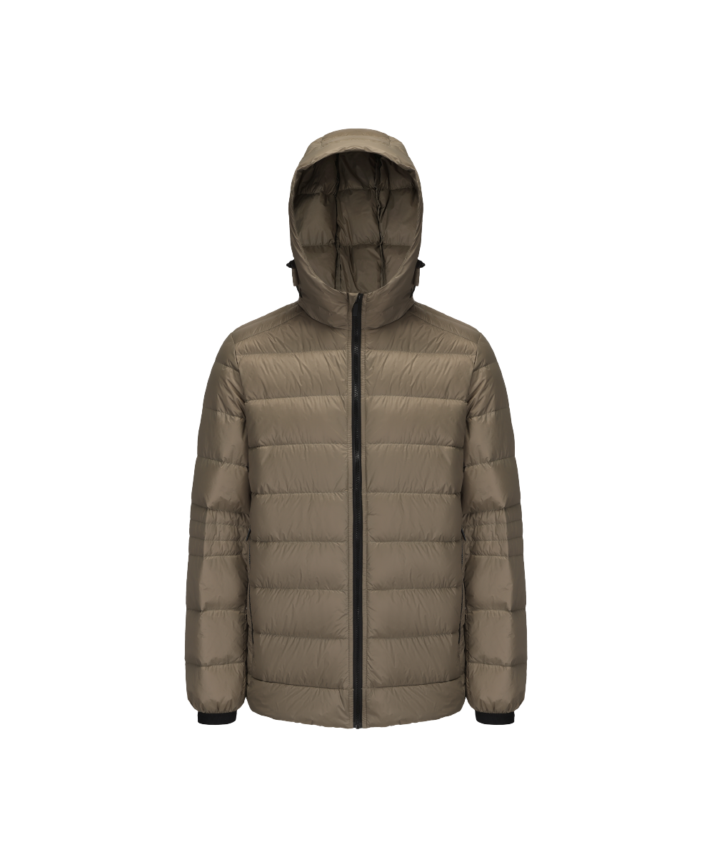 Men's Warm and Packable Light Weight Down Jacket