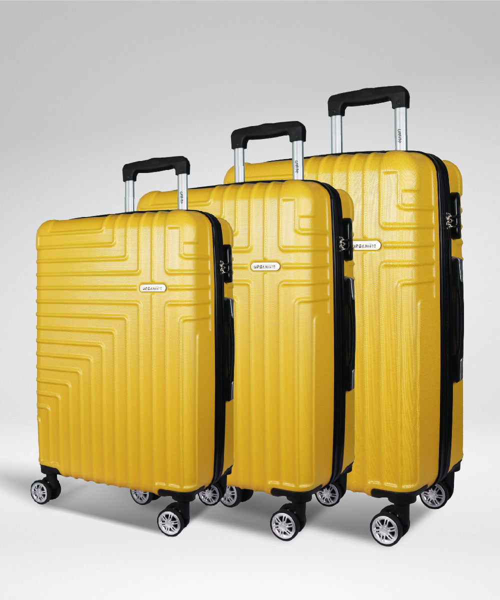 URBANlite Sierra - 3 in 1 Set (Free 1 Hanging Travel Toiletry Cosmetic Bag & 2 Luggage Tag)