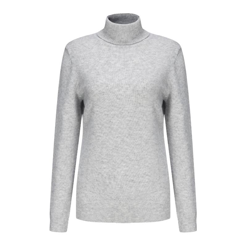 Women's Turtleneck Sustainable Knitted Sweater